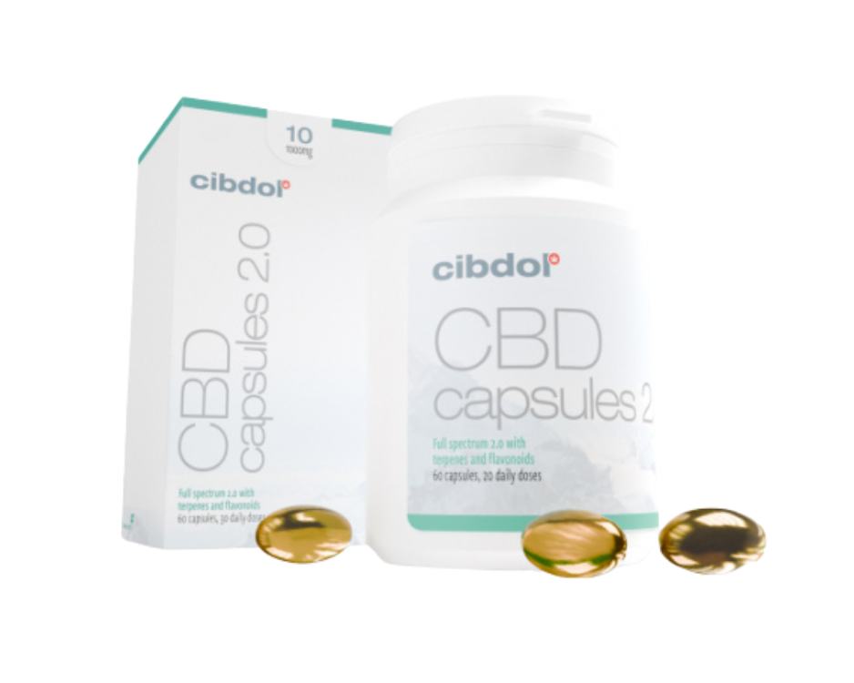 Cibdol 10% CBD gelové kapsule