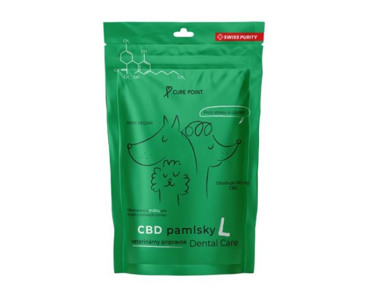 Cure Point CBD Dental Care L Maškrty pre psov