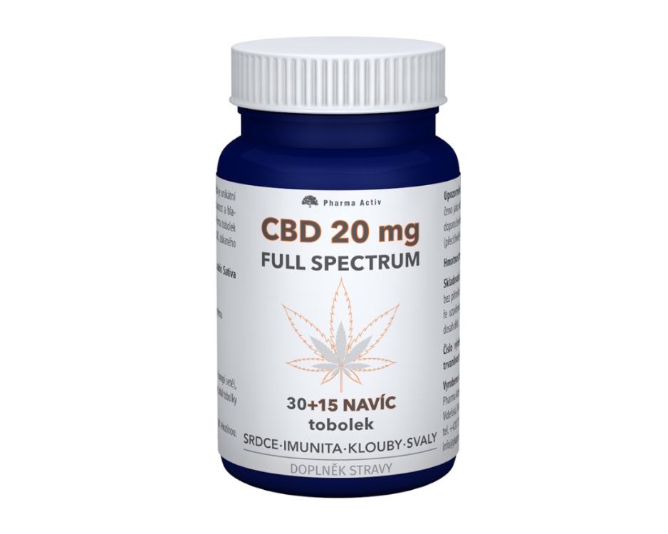 Pharma Activ CBD full spectrum 20 mg