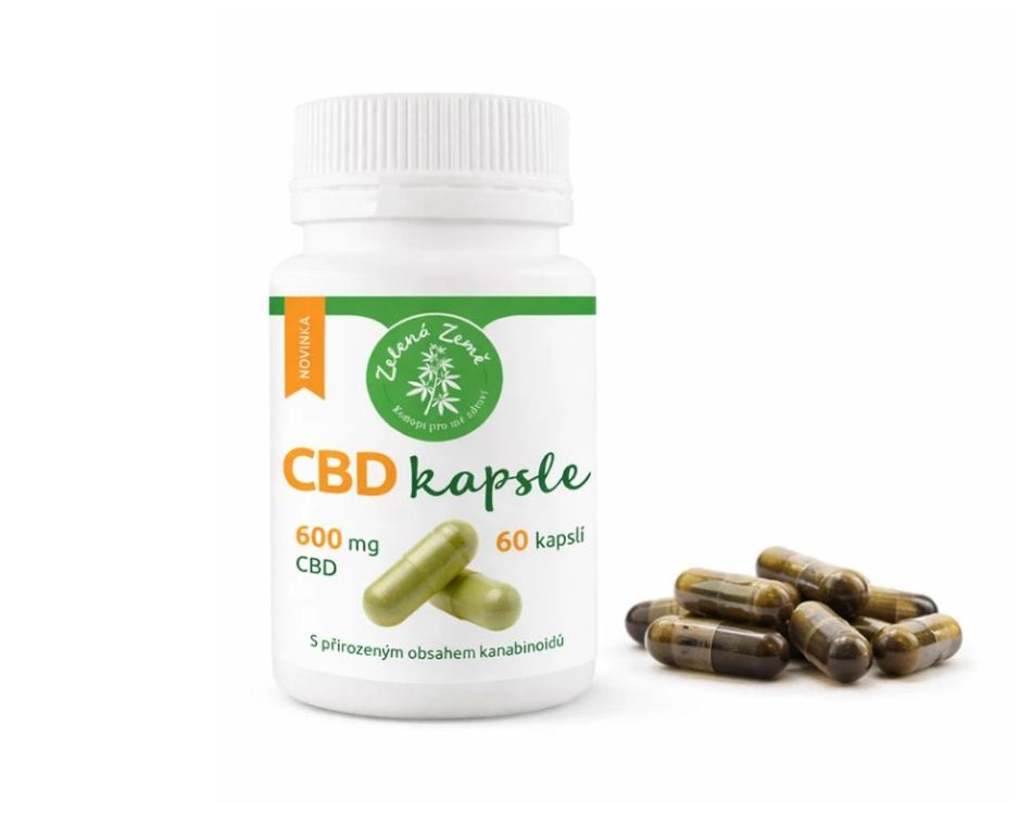 Zelená Země CBD kapsule