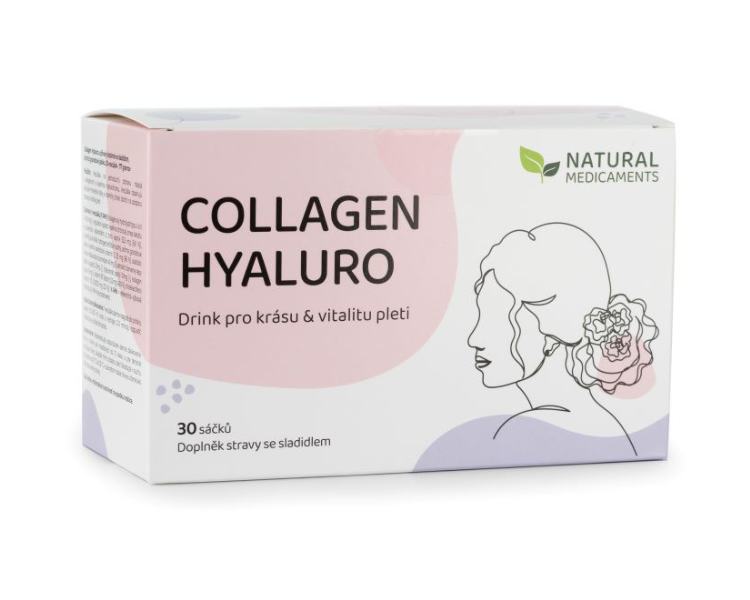 Natural Medicaments Collagen Hyaluro 30 vreciek