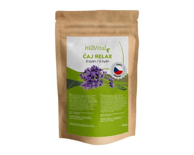 Antistresový čaj RELAX na upokojenie