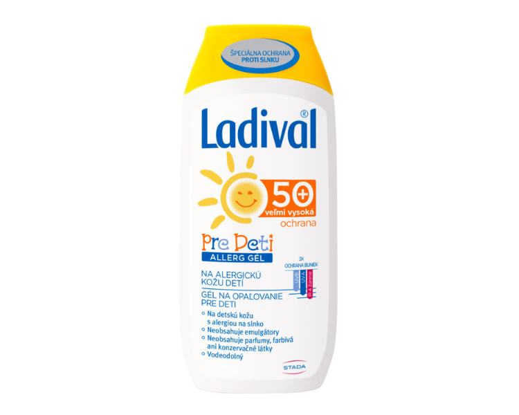 Ladival Pre deti ALLERG SPF 50+ gél na opaľovanie