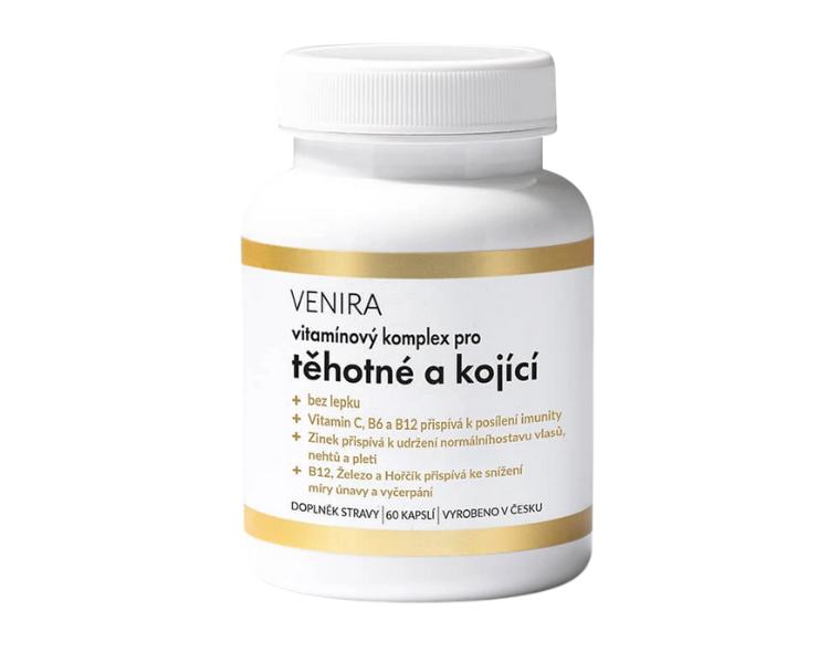 Venira vitamínový komplex pre tehotné a dojčiace ženy