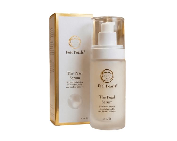 Feel Pearls Hydratačné a upokojujúce sérum s perlovým práškom