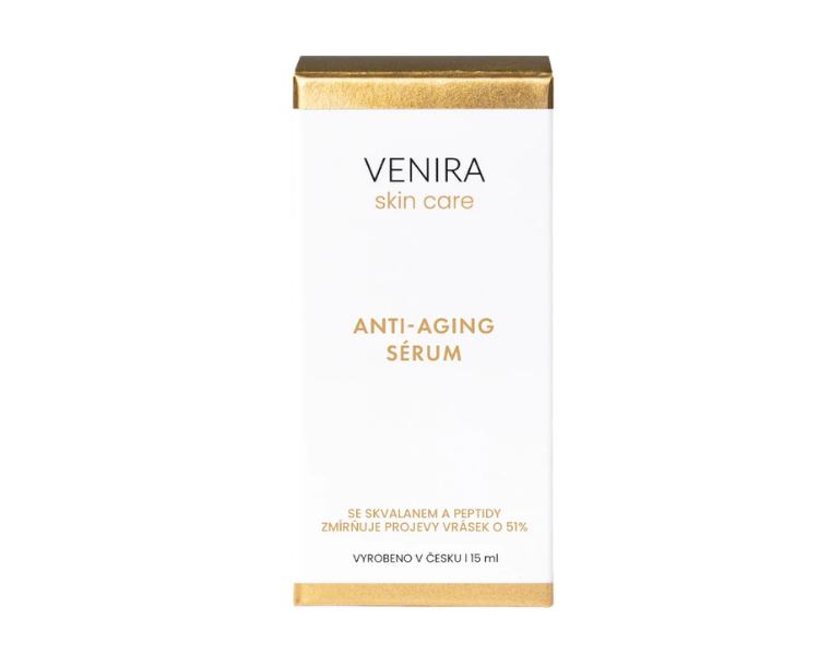 Venira anti-aging sérum so skvalanom a peptidmi