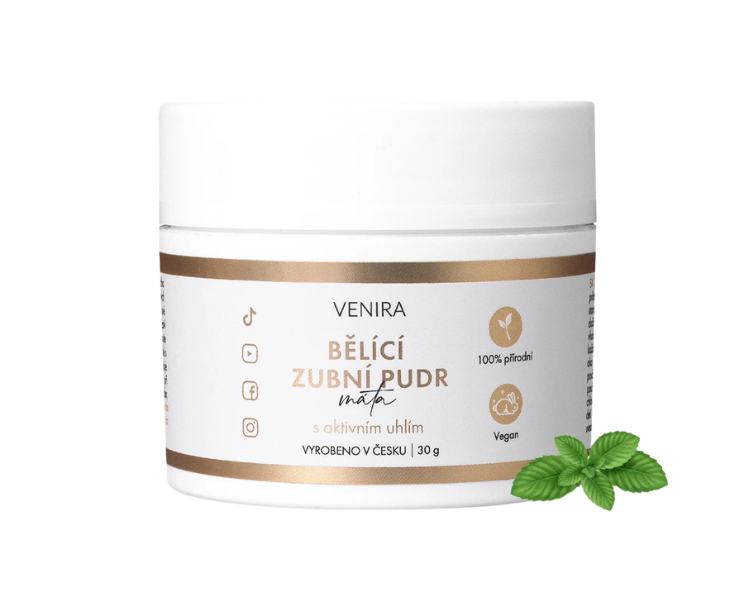 Venira bieliaci púder na zuby