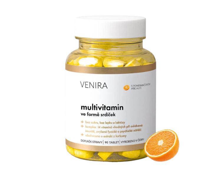 Venira multivitamin vo forme srdiečok