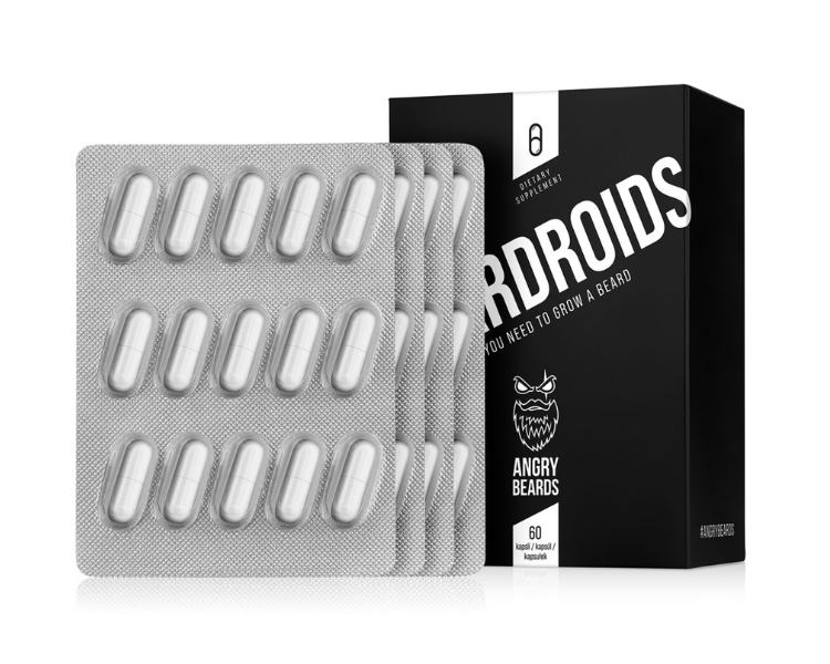 Angry Beards Vitamíny na rast fúzov
