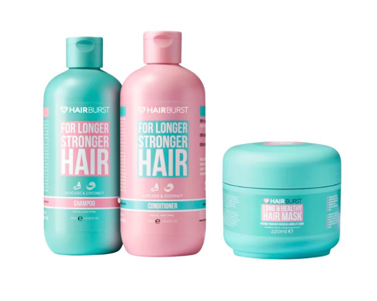 Hairburst Trio na lesk vlasov