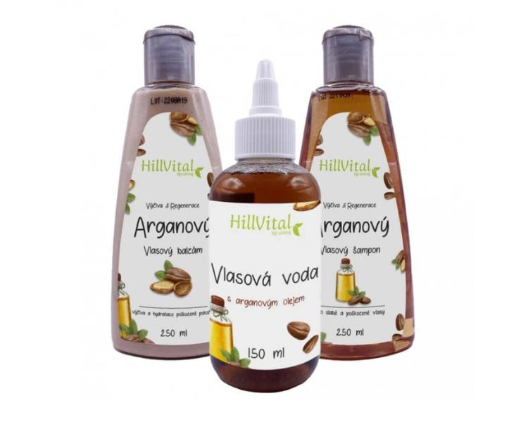 HillVital Arganový set proti vypadávaniu vlasov
