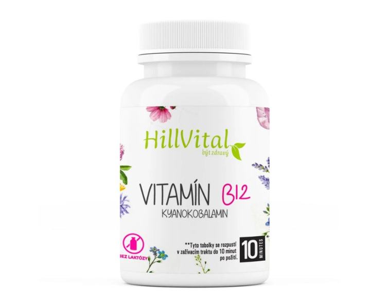 Hillvital Vitamín B12 Kyanokobalamín