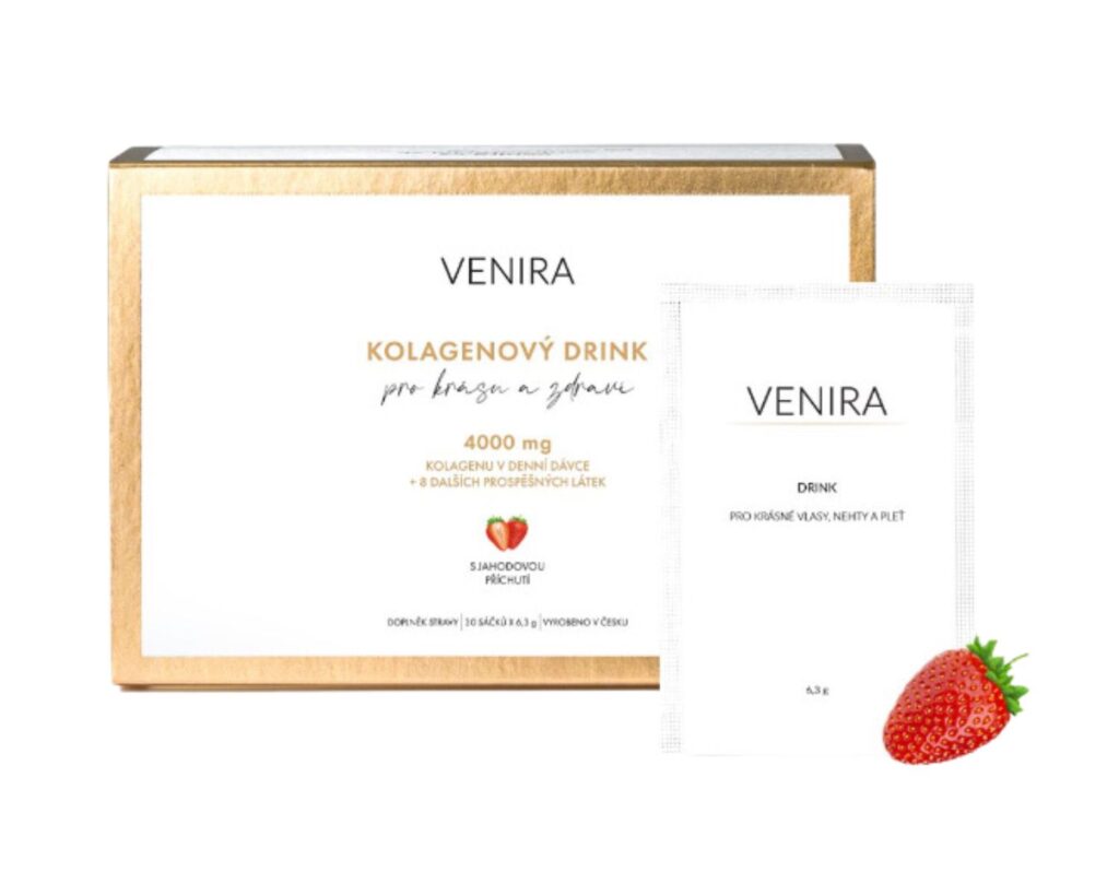 Venira kolagénový drink pre vlasy, nechty a pleť