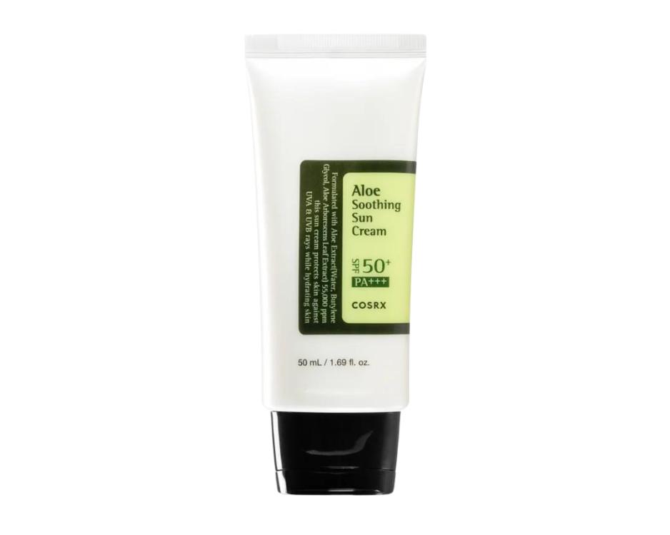 Cosrx opalovací krém Aloe Soothing Sun Cream SPF50+