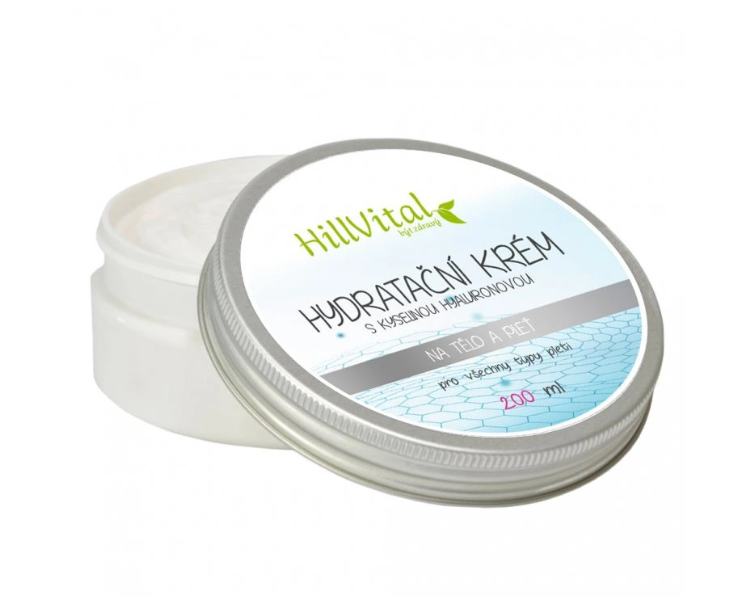 Hydratačný krém s kyselinou hyalurónovou