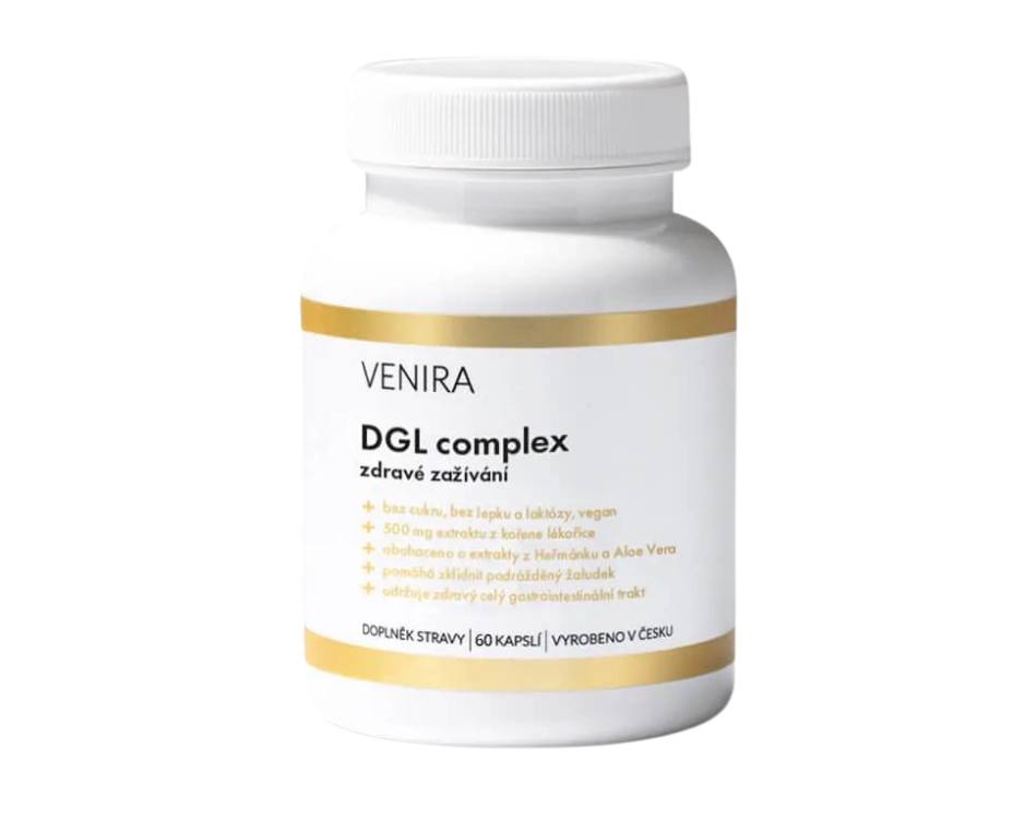 VENIRA DGL complex zdravé zažívanie