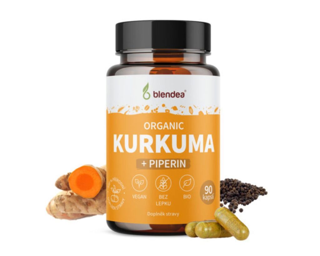 Blendea Kurkuma + Piperín BIO Organic
