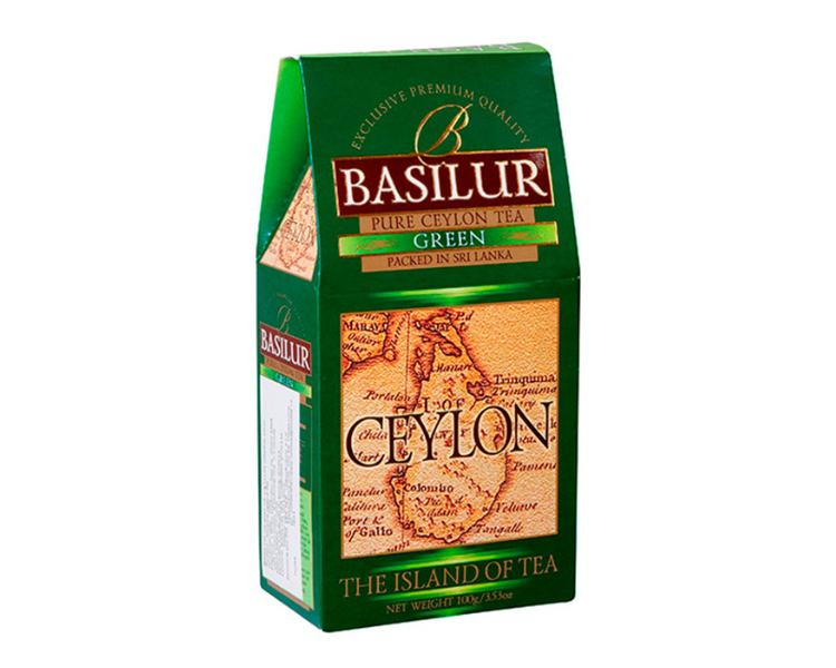 Basilur Island of tea ceylon green zelený čaj