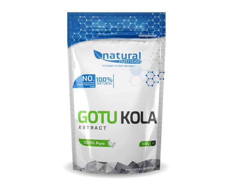 Natural Nutrition Gotu kola extrakt prášok