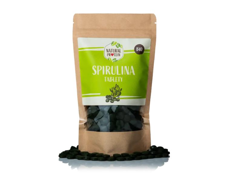 NaturalProtein Spirulina tablety