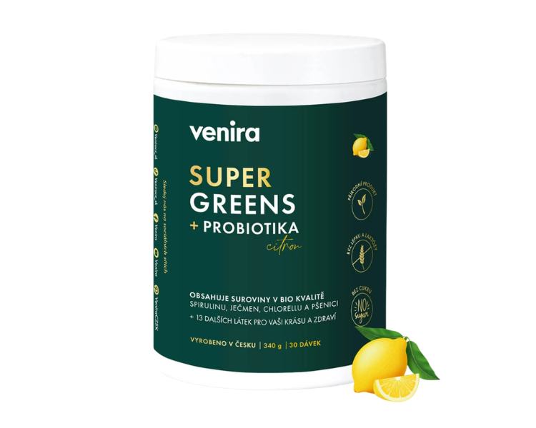 Venira super greens + probiotiká