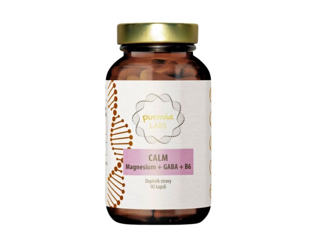Puravia LABS CALM magnesium + GABA + B6