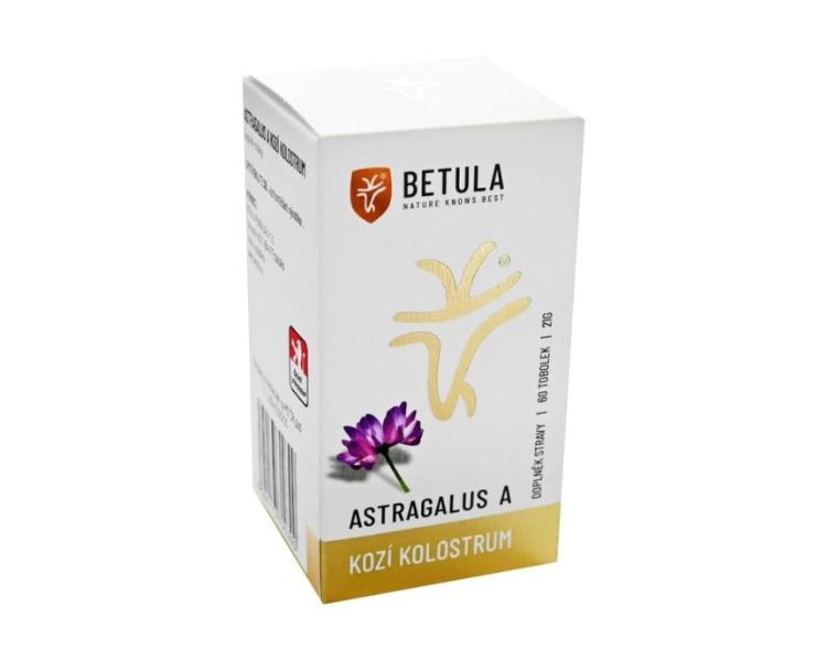 Betula Pendula Astragalus (kozinec blanitý) a kozie kolostrum