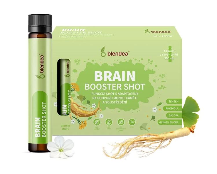 Blendea Shot Brain Booster s adaptogénmi