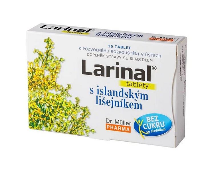 DR. MÜLLER Larinal so šalviou a sladkým drievkom