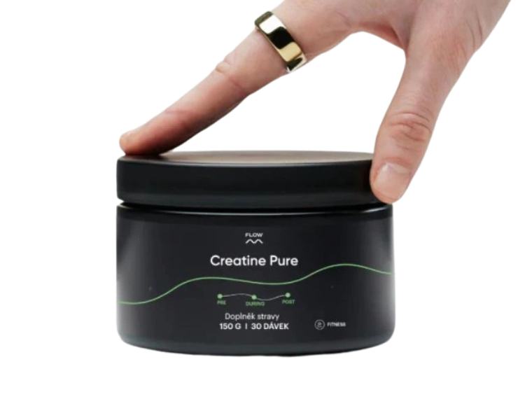 Flow Creatine Pure - kreatín monohydrát (Creapure®)