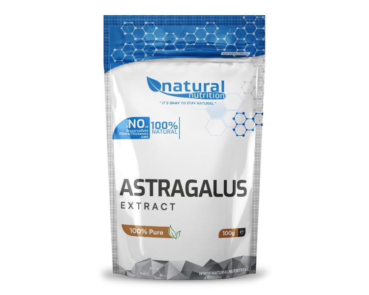 Natural Nutrition Astragalus - kozinec blanitý extrakt prášok