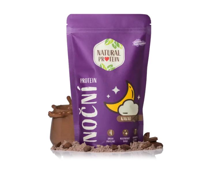 NaturalProtein Noční protein kakao