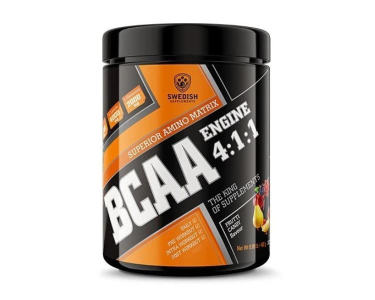 Swedish Supplements BCAA Engine 4:1:1 Blue Raspberry