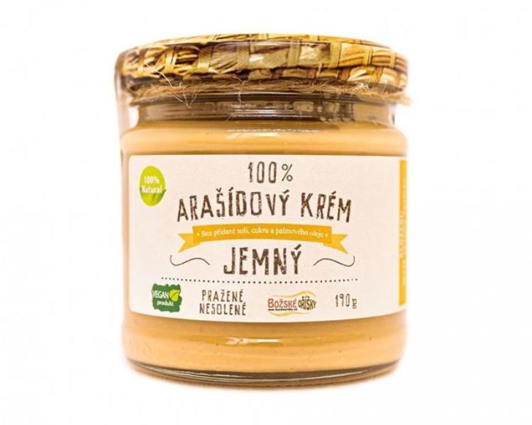 Božské oříšky arašidový krém jemný