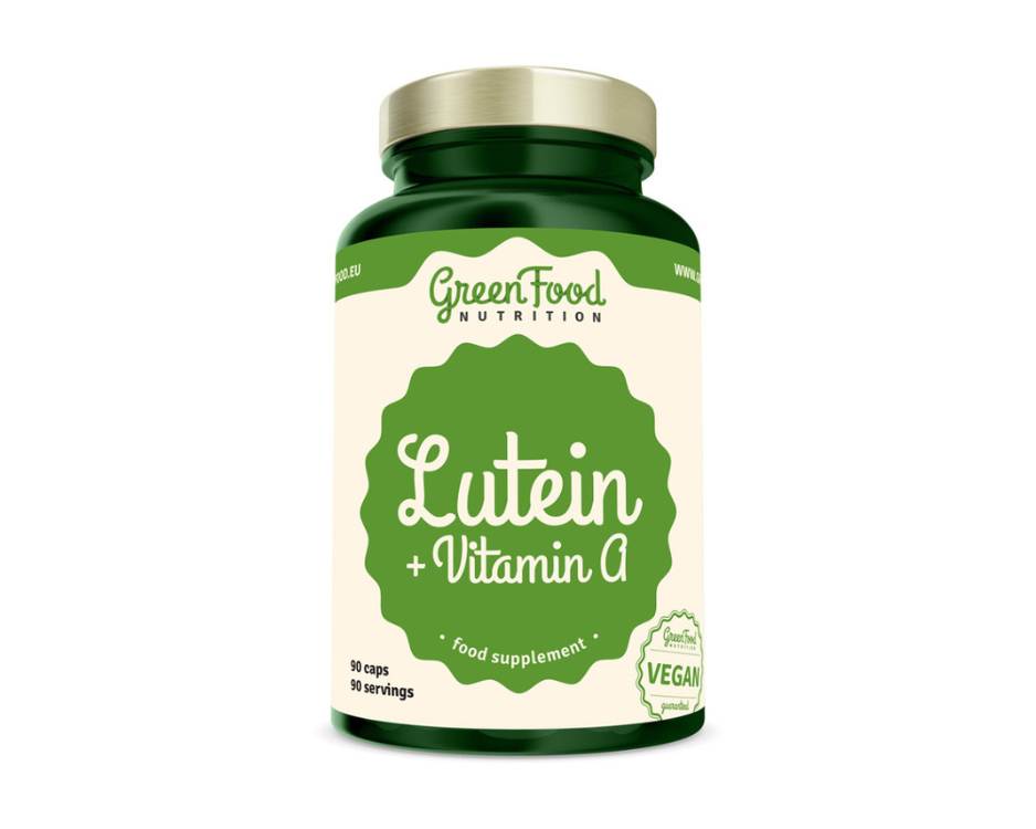 Greenfood Nutrition Luteín a vitamín A