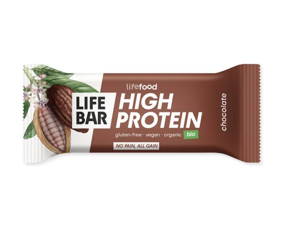 Lifefood Bio proteínová tyčinka čokoládová