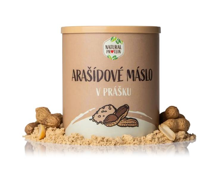 NaturalProtein Arašidové máslo v prášku