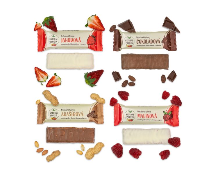 Proteínové tyčinky NaturalProtein