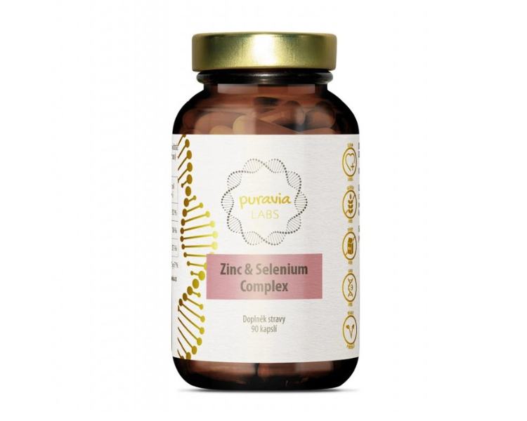 Puravia LABS Zinok & Selén Komplex