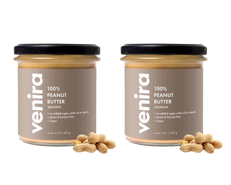 Venira arašidové maslo jemné / chrumkavé