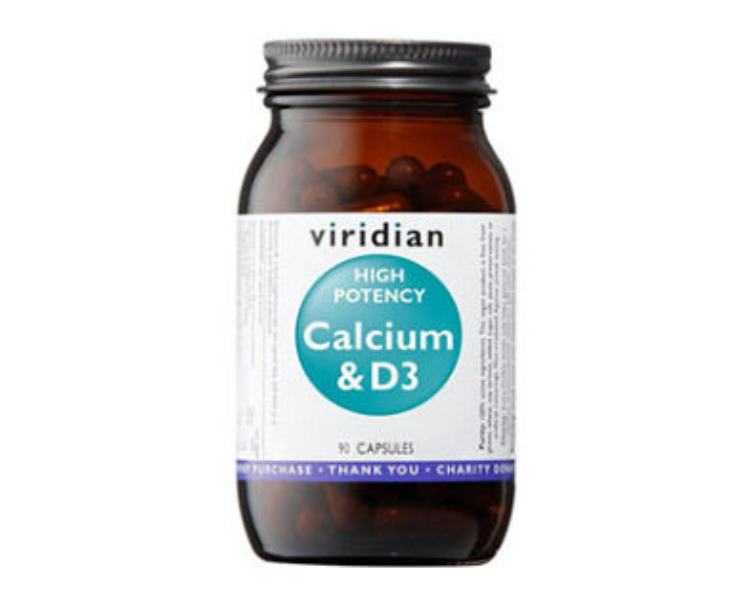 Viridian Nutrition High Potency Calcium & D3