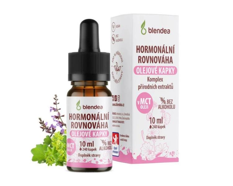 Blendea Hormonálna rovnováha menštruačný komfort kvapky