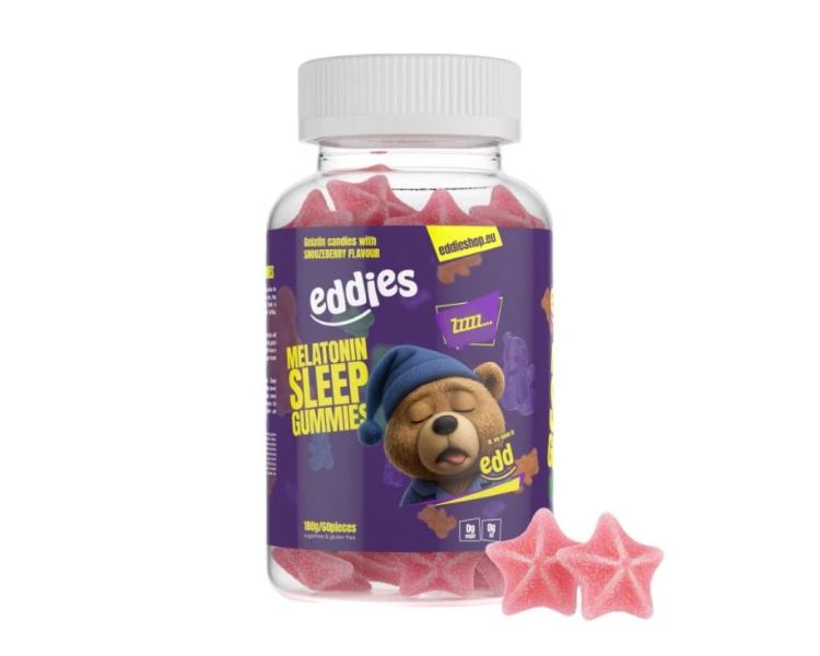 eddies Gumídky na spánok s melatonínom