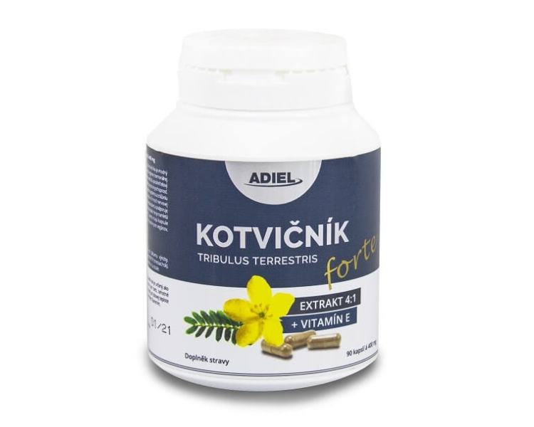 ADIEL Kotvičník zemný FORTE s vitamínom E