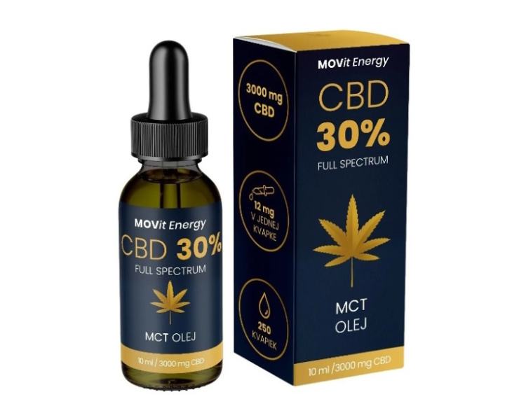 Movit Energy CBD 30% Full Spectrum MCT olej