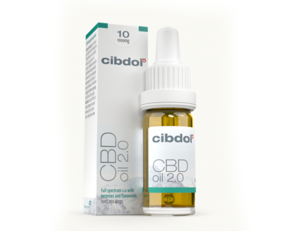 Cibdol 10 % CBD olej