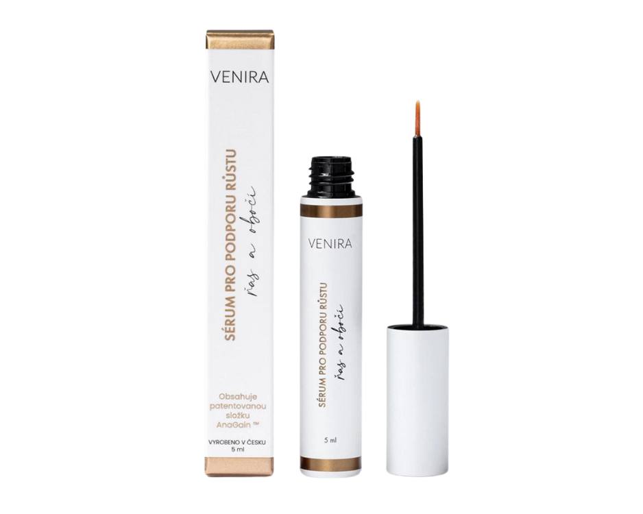Venira sérum pre podporu rastu rias a obočia